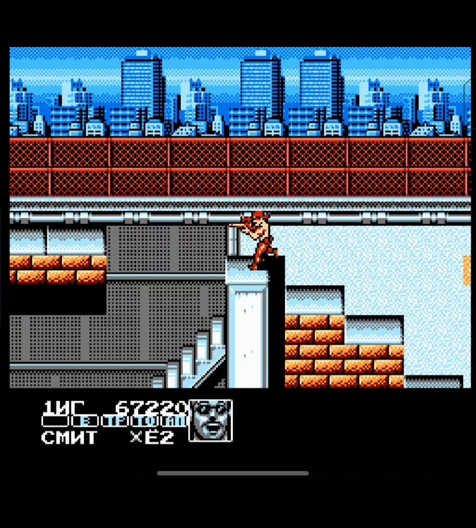 Contra Force. Скрин пятого уровня