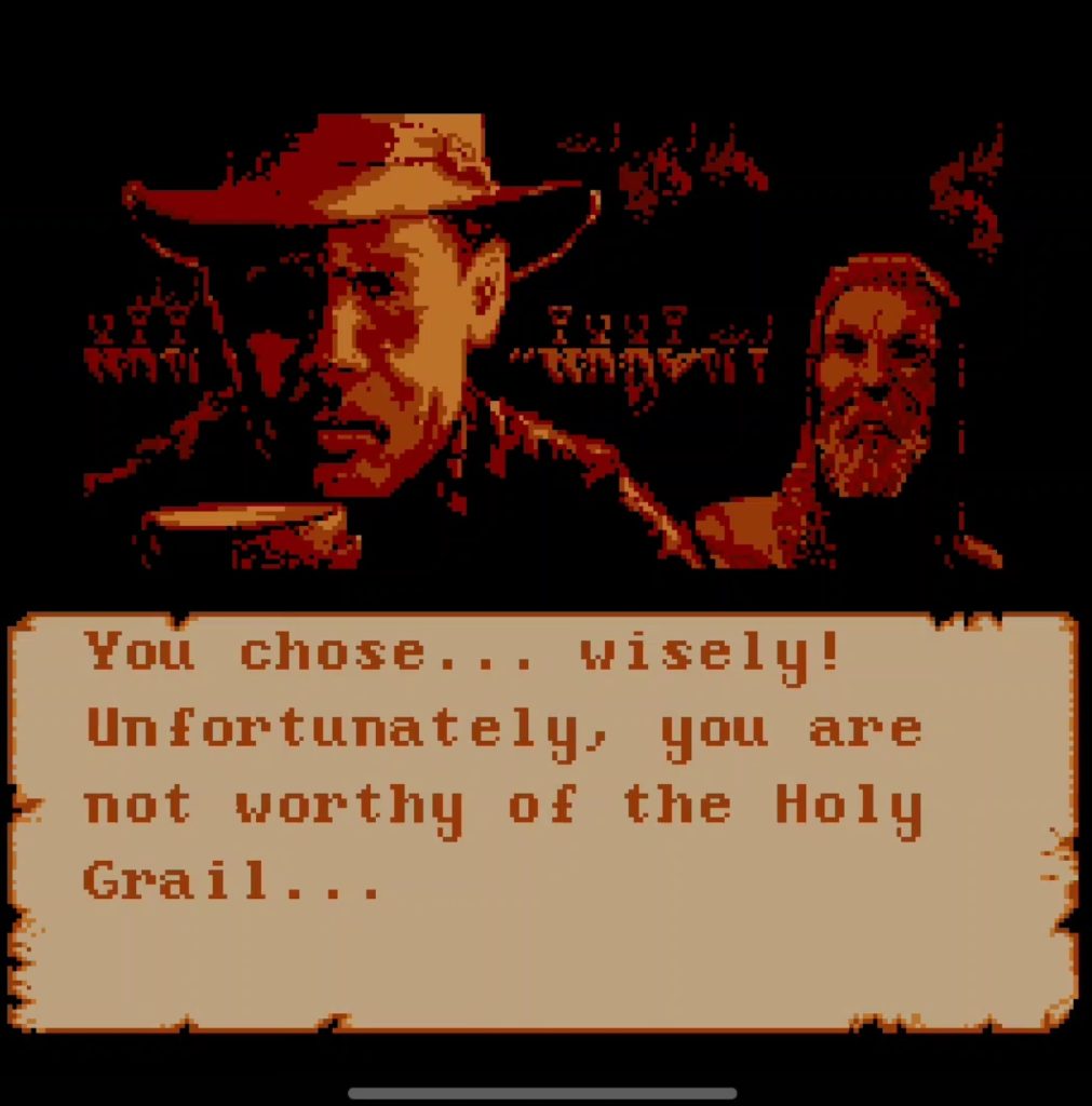 Скриншот поражения Инди в игре