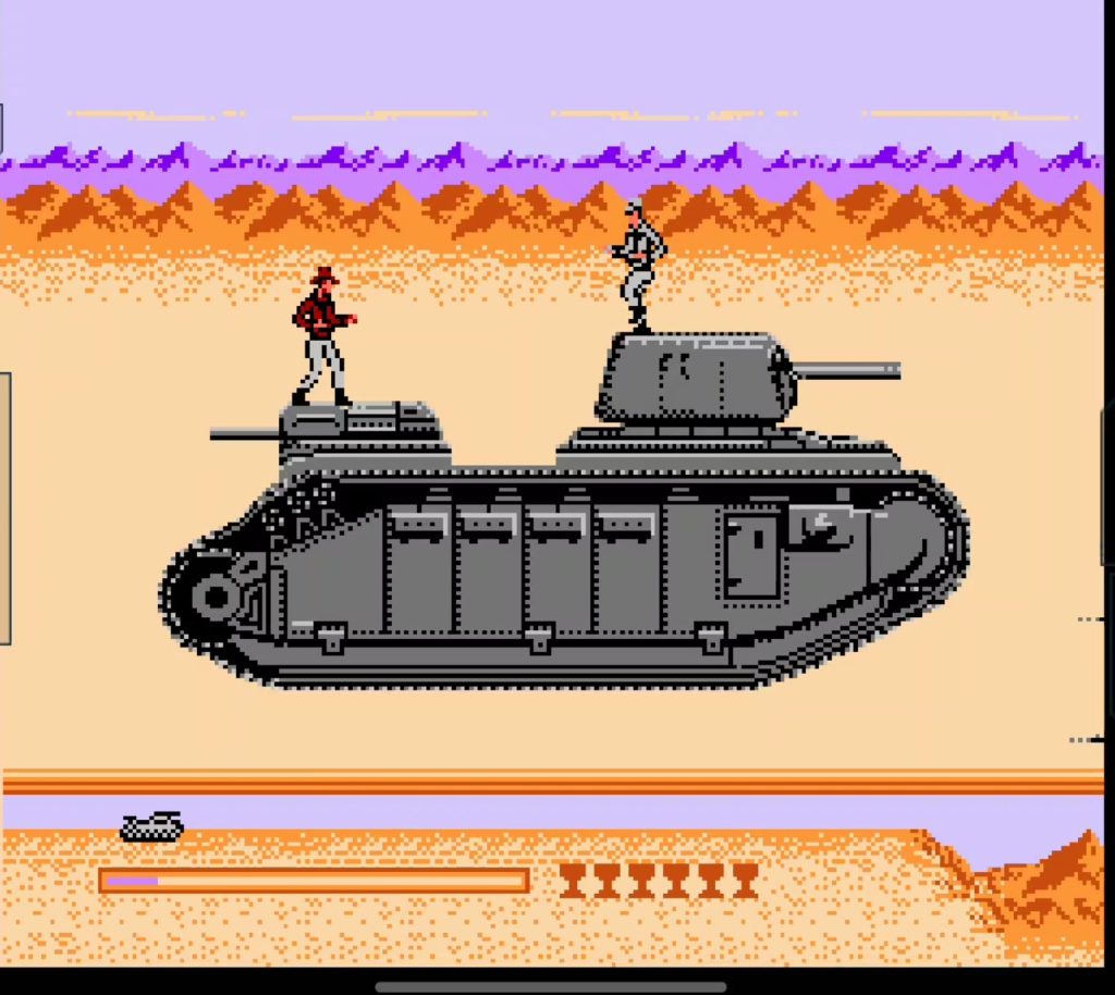 Уровень на танке. Игра Денди «Индиана Джонс и Последний крестовый поход»