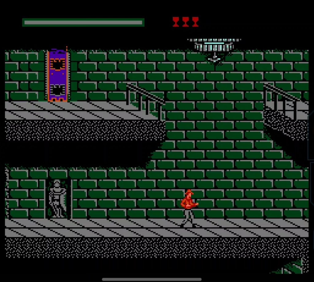 Скриншот игры: Индиана Джонс в замке