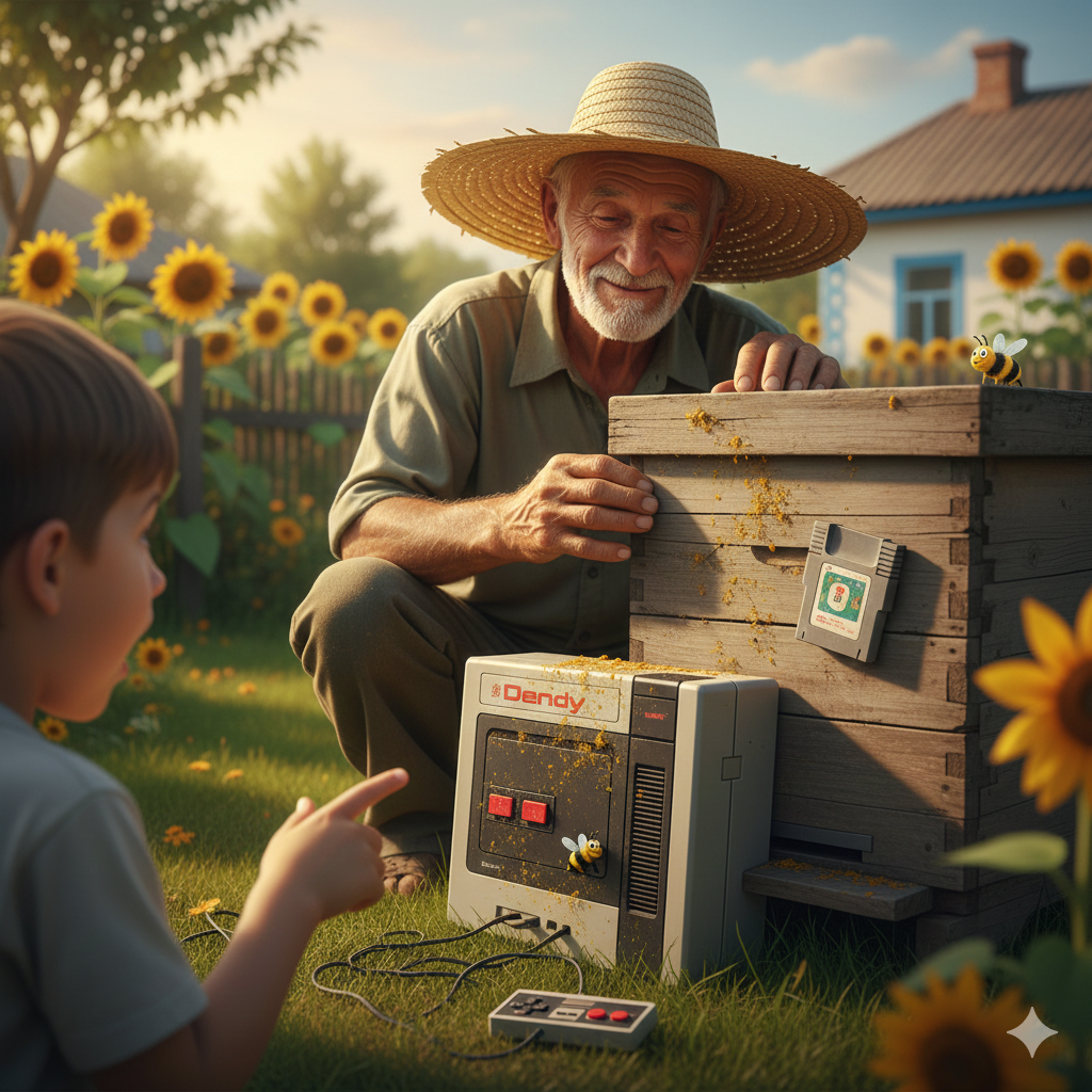 Забавный случай с игровой приставкой Денди